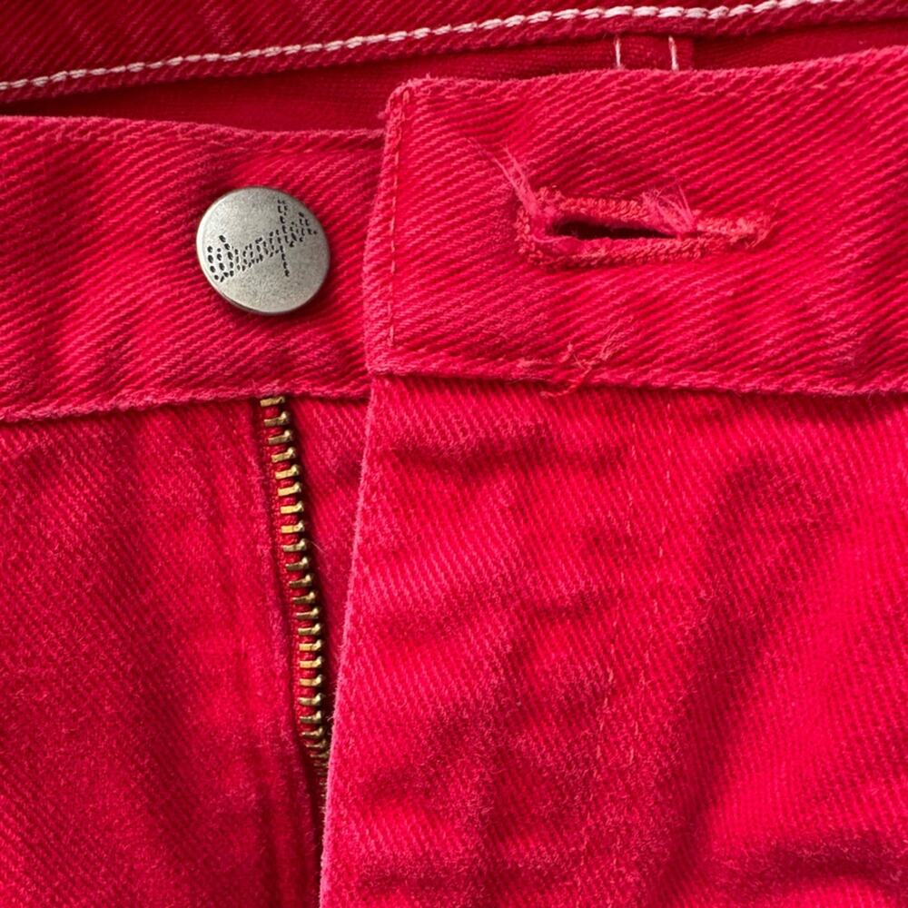 Final price* 80s Wrangler Jeans in cherry red - Picture 6 of 9